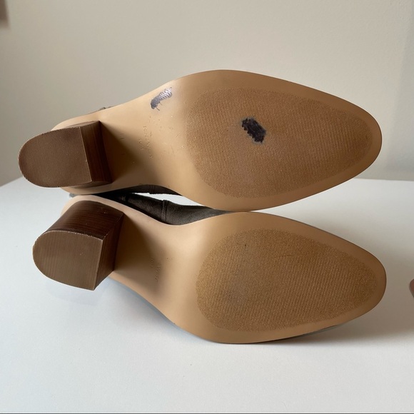 Nine West Mayley Vegan Suede Ankle Booties - Picture 6 of 7